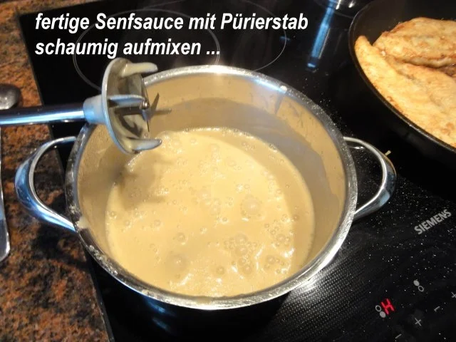 Rezept: Fisch: SCHOLLENFILET an Senfsauce Bild Nr. 6 Fisch: SCHOLLENFILET an Senfsauce - Rezept - Bild Nr. 6