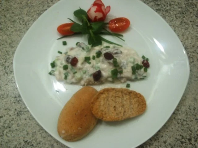 Rezept: Matjes -.Cranberry-Salat Matjes -.Cranberry-Salat - Rezept