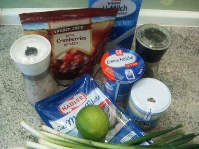 Rezept: Matjes -.Cranberry-Salat Bild Nr. 2 Matjes -.Cranberry-Salat - Rezept - Bild Nr. 2