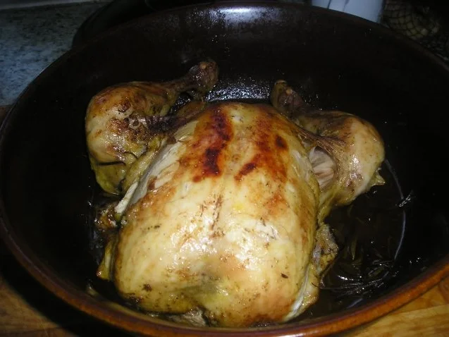 Brathendl mit Rosmarin und Knoblauch - Rezept - Bild Nr. 3