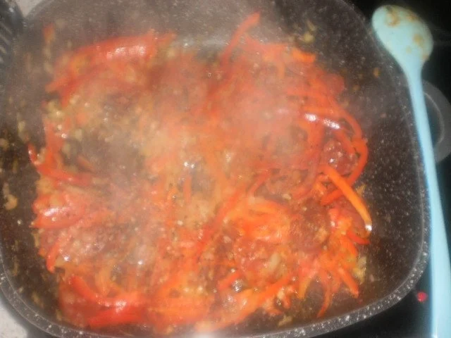 Hähnchen-Reis-Topf mit Chorizo - Rezept - Bild Nr. 11