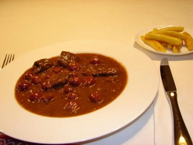 Geschmortes Rind mit Kirschen - Rezept - Bild Nr. 4