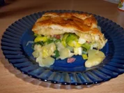 Kartoffel-Lauch-Pastete - Rezept