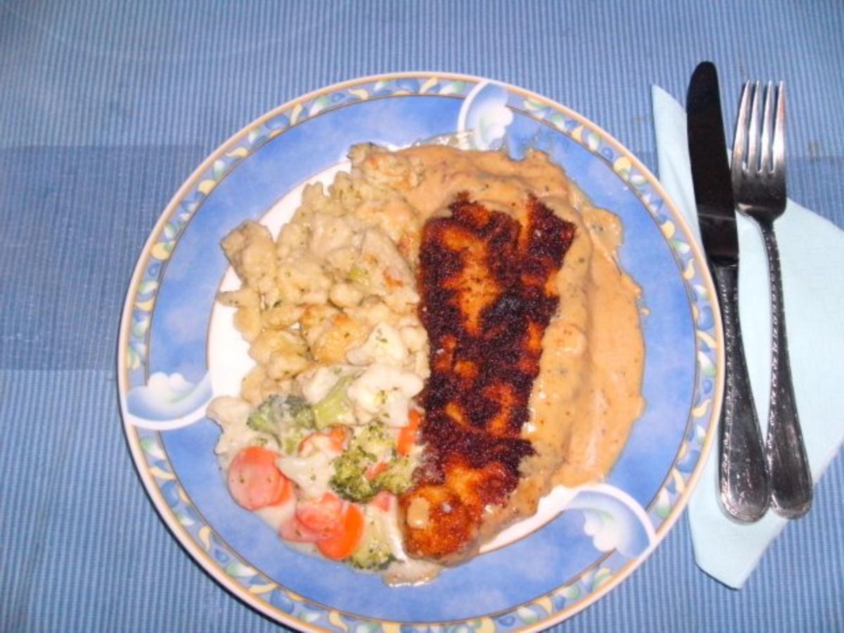 Rahmschnitzel, Buttergemüse - Rezept mit Bild - kochbar.de