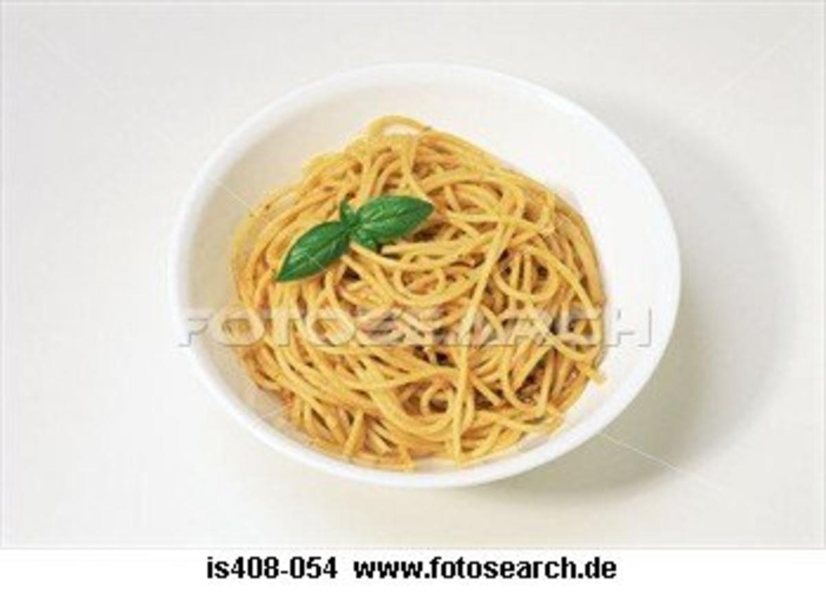 Spaghettis mit zwei Pesto Saucen - Rezept - Bild Nr. 2