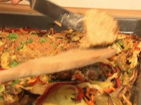 Hackbraten mit Saisongemüse - Rezept - Bild Nr. 3