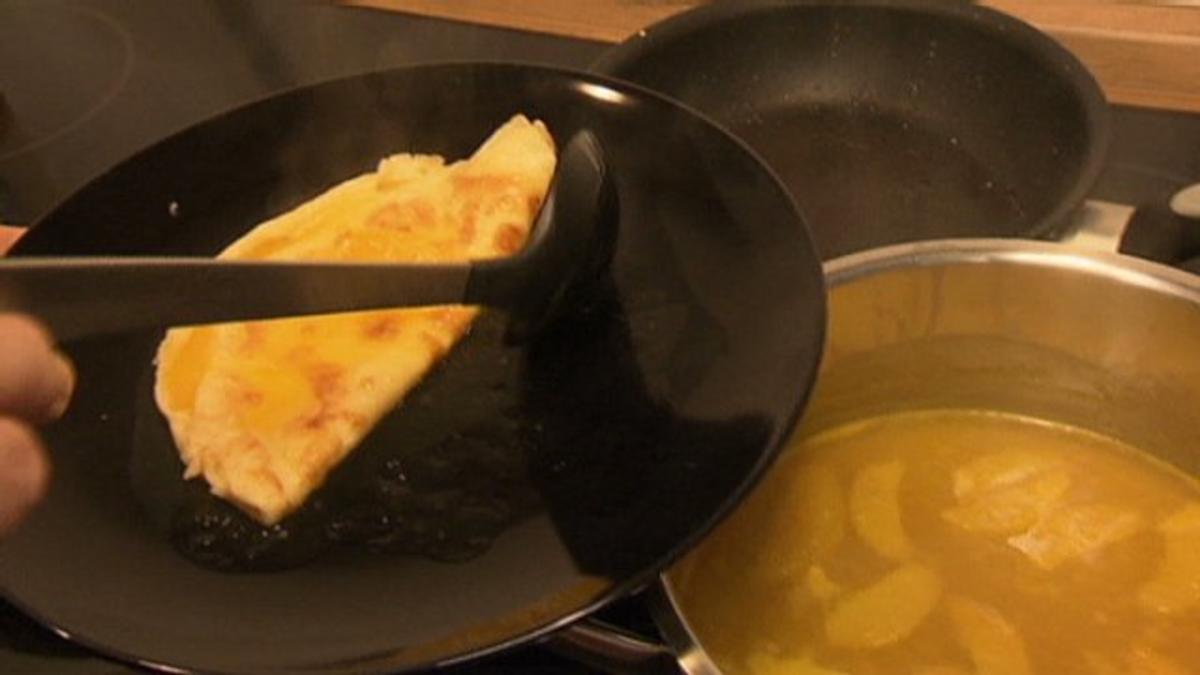 Crêpe mit Orangen - Rezept