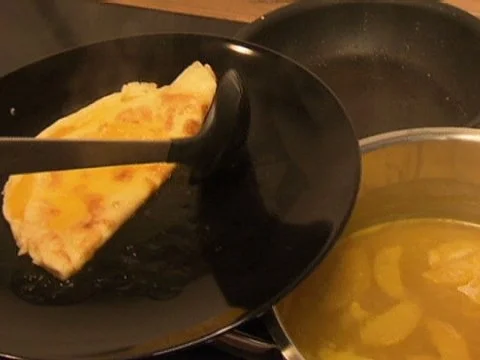 Crêpe mit Orangen - Rezept