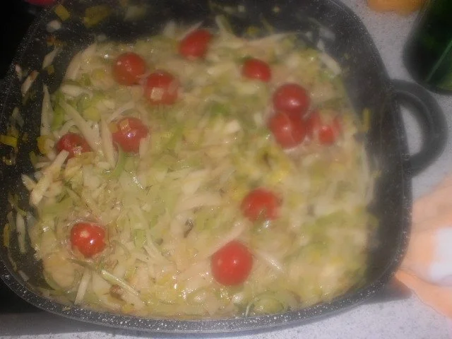 Rezept: Käseschnitzel mit buntem Gemüse Bild Nr. 5 Käseschnitzel mit buntem Gemüse - Rezept - Bild Nr. 5