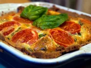 Tomaten-Basilikum-Quiche - Rezept