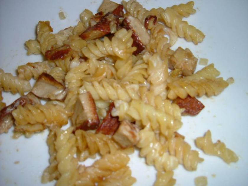 Bratwurst Nudel Pfanne - schnell & einfach - von woelkchenroth Bratwurst Nudel Pfanne - schnell & einfach - von woelkchenroth