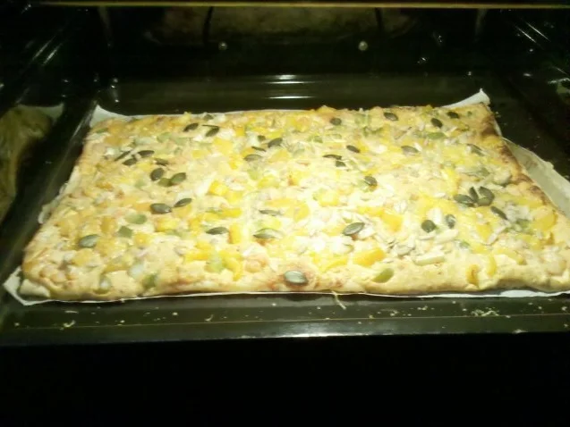 Flammkuchen: Pikanter Garnelen-Flammkuchen â la Gudrun - Rezept - Bild Nr. 10