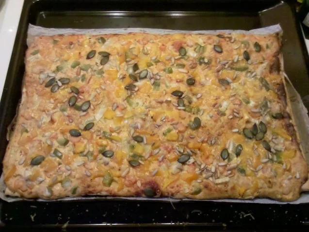 Flammkuchen: Pikanter Garnelen-Flammkuchen â la Gudrun - Rezept - Bild Nr. 11