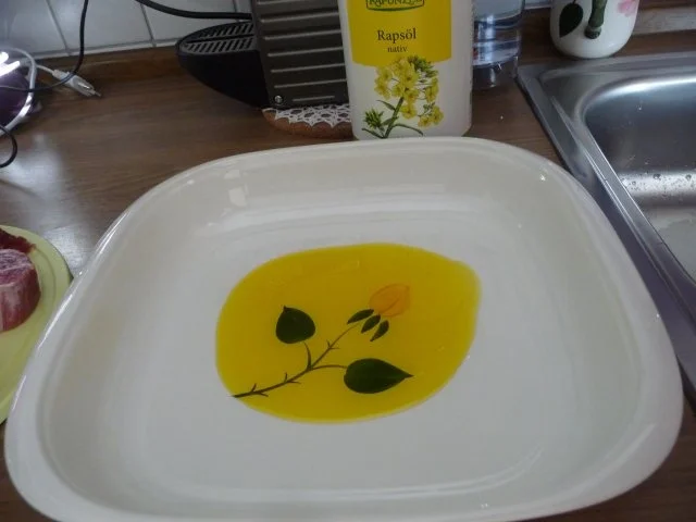 Schwein : Hals (Nacken, Kamm) aus dem Backofen mit Gemüsereis - Rezept - Bild Nr. 4