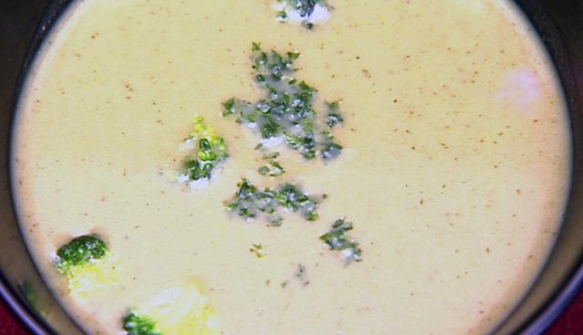 Broccoli-Crèmesuppe (Martin Kesici) - Rezept