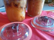 Apfelkuechlein mit Boerenjongen's im Glas - Rezept