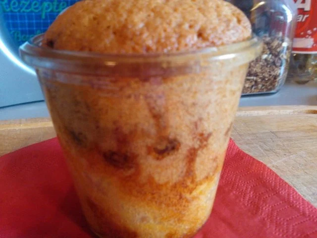 Rezept: Apfelkuechlein mit Boerenjongen's im Glas Bild Nr. 5 Apfelkuechlein mit Boerenjongen's im Glas - Rezept - Bild Nr. 5