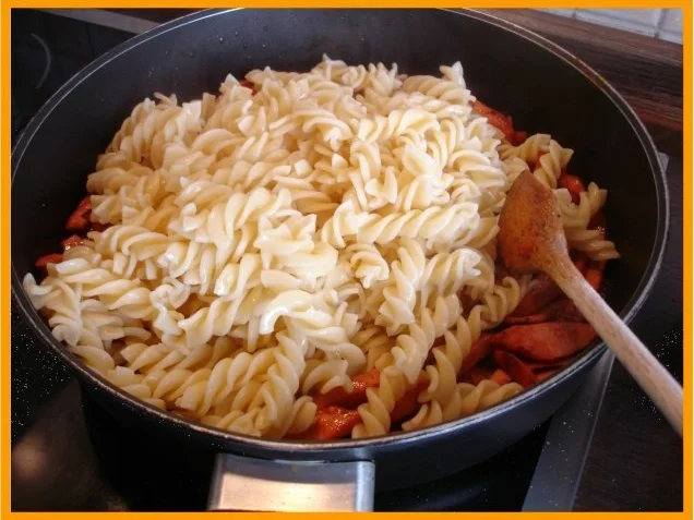 Fusili mit Fleischwurst - Rezept - Bild Nr. 11