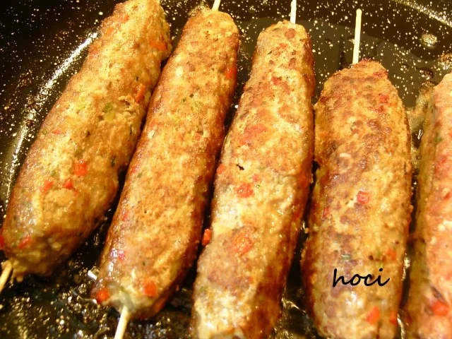 Rezept: Gehacktes am Spiess..... Bild Nr. 3 Gehacktes am Spiess..... - Rezept - Bild Nr. 3