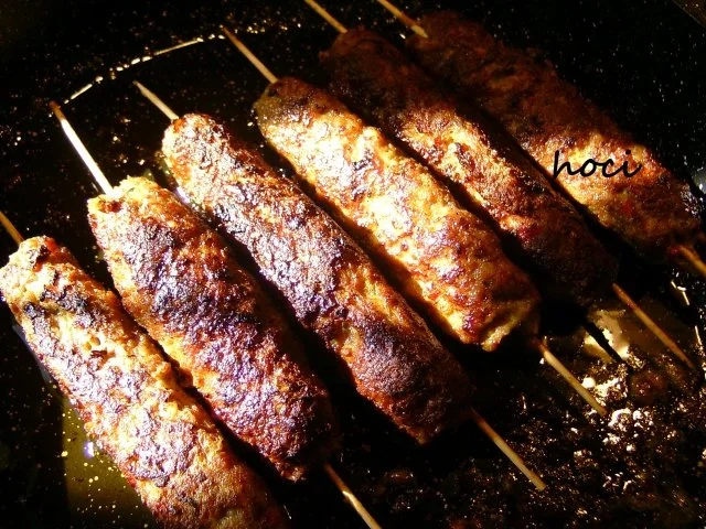 Rezept: Gehacktes am Spiess..... Bild Nr. 4 Gehacktes am Spiess..... - Rezept - Bild Nr. 4