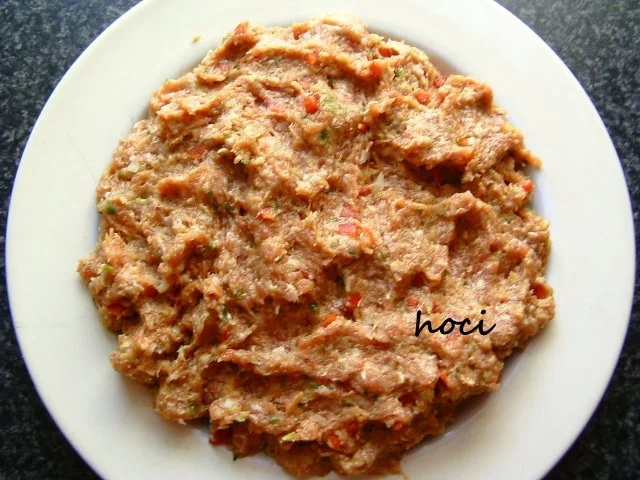 Rezept: Gehacktes am Spiess..... Bild Nr. 2 Gehacktes am Spiess..... - Rezept - Bild Nr. 2