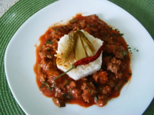 Rezept: Gurken-Hack- Pfanne Gurken-Hack- Pfanne - Rezept