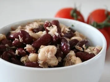 Rezept: Bohnen Zwiebel Salat Bohnen Zwiebel Salat - Rezept