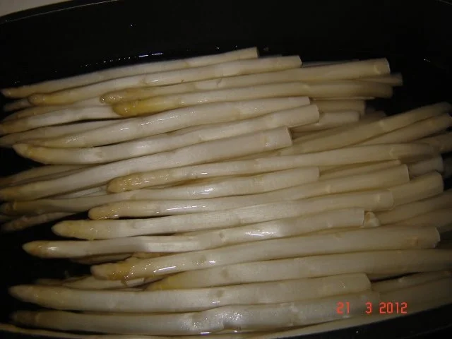 Fleisch : Koteletts, frischer Spargel und Spargelkartoffeln - Rezept - Bild Nr. 3