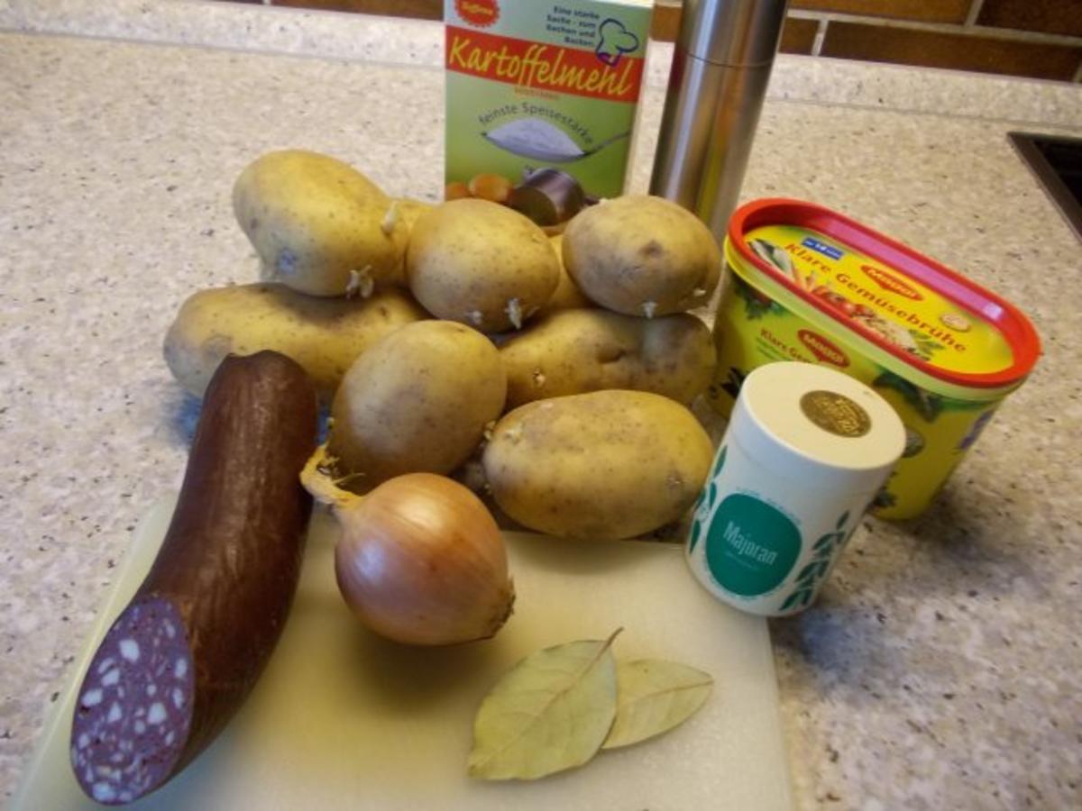 Kartoffelgemies mit Blutworscht - Rezept - Bild Nr. 2