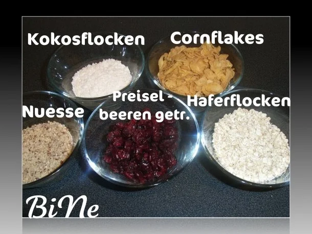 BiNe` S MUESLIRIEGEL - Rezept - Bild Nr. 4