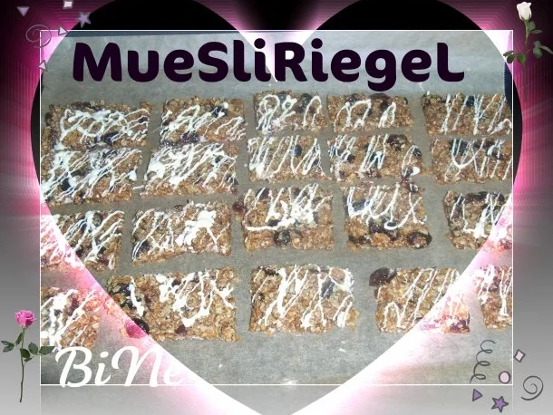BiNe` S MUESLIRIEGEL - Rezept