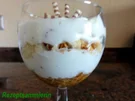 Dessert:   SAHNE-JOGHURT mit Cantuccini - Rezept