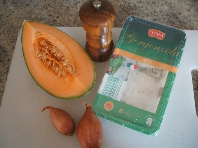 Soßen: Melonen-Gorgonzola-Creme - Rezept - Bild Nr. 2