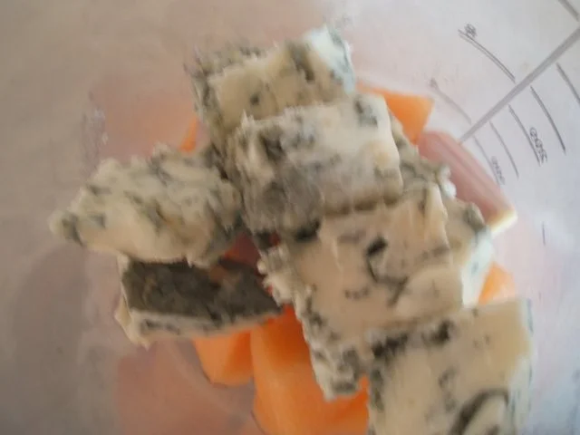 Soßen: Melonen-Gorgonzola-Creme - Rezept - Bild Nr. 3