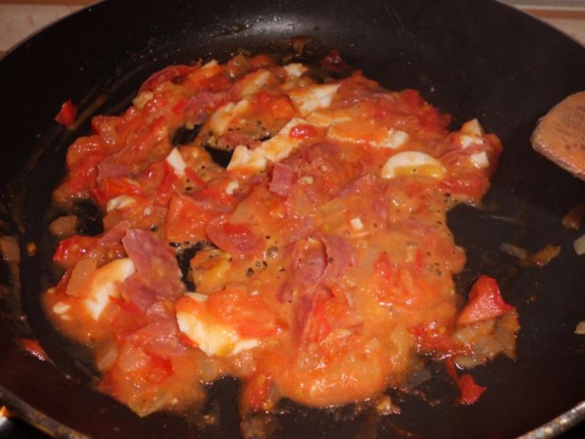 Pasta: Spaghettipfanne Bella Italia - schnell &amp; einfach - von widder1987