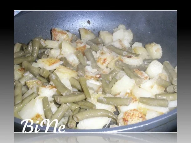 Rezept: BiNe` S KARTOFFEL - BOHNENPFANNE Bild Nr. 4 BiNe` S KARTOFFEL - BOHNENPFANNE - Rezept - Bild Nr. 4