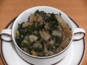Beilage: Mangold mit Bärlauch - Rezept