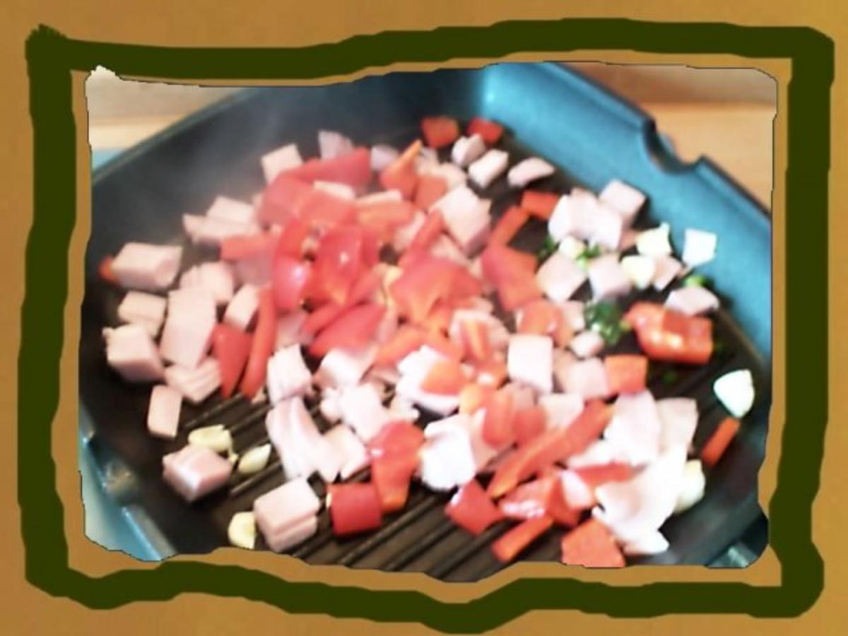 Schinken-Gemüsepfanne mit Tortellinis - Rezept - Bild Nr. 4
