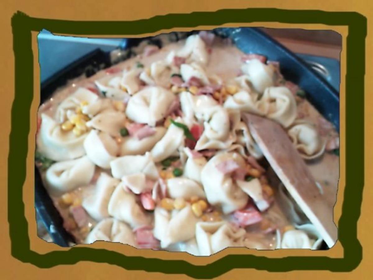 Bilder für Schinken-Gemüsepfanne mit Tortellinis - Rezept