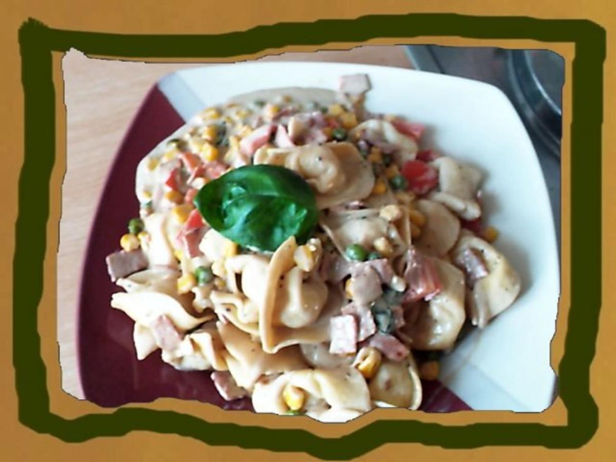 Schinken-Gemüsepfanne mit Tortellinis - Rezept - Bild Nr. 2