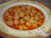 Fleischklöße in Tomatensauce - Sulu köfte - Rezept