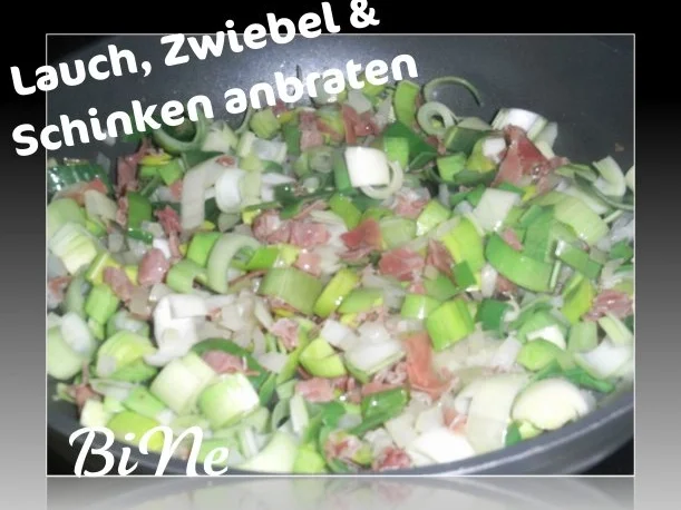 Rezept: BiNe` S LACHSFILET MIT WALNUSSKRUSTE IN LAUCHGEMUESE Bild Nr. 4 BiNe` S LACHSFILET MIT WALNUSSKRUSTE IN LAUCHGEMUESE - Rezept - Bild Nr. 4