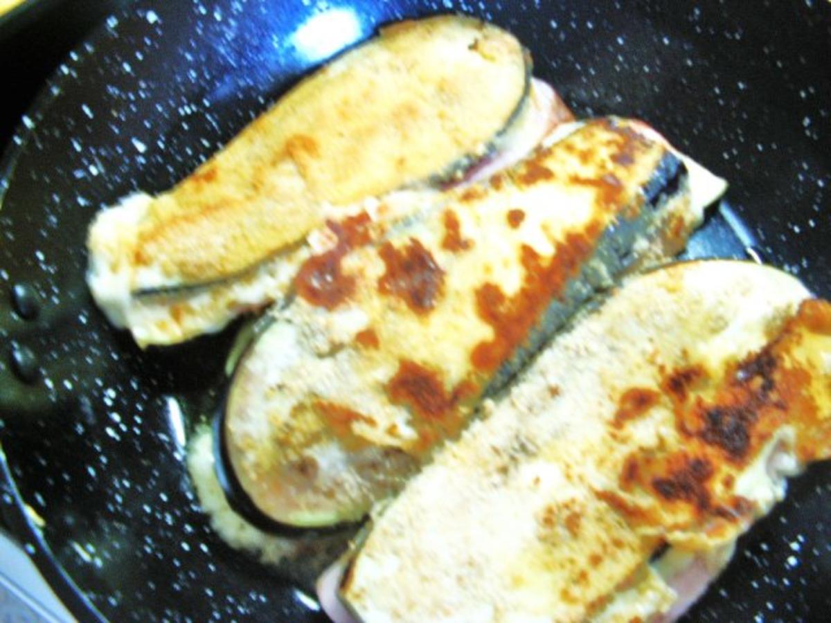 Aubergine Cordon bleu - Rezept - Bild Nr. 7