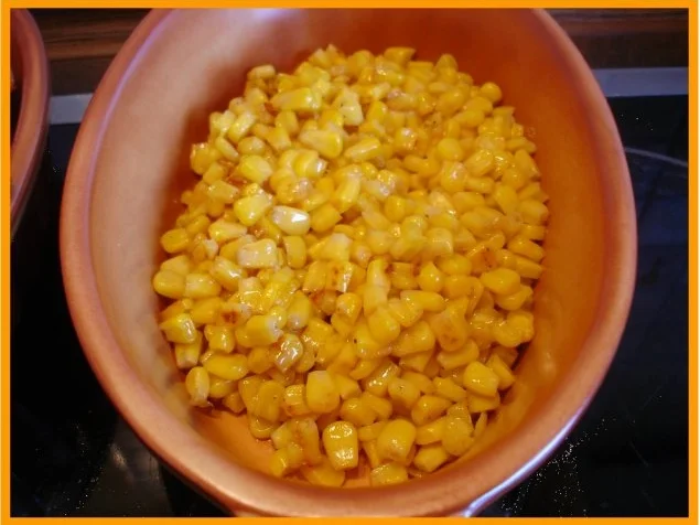 Gebratene Fleischwurst mit Röstzwiebeln, Mais und Kartoffelpüree - Rezept - Bild Nr. 7