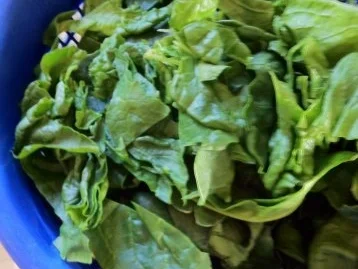 Blattspinat-Rührei mit Garnelenschwänze.. Fit in den Frühling ;-)) - Rezept - Bild Nr. 6