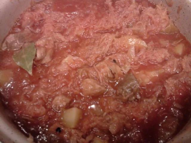 Rezept: Sauerkraut-Gulasch-Eintopf Bild Nr. 8 Sauerkraut-Gulasch-Eintopf - Rezept - Bild Nr. 8