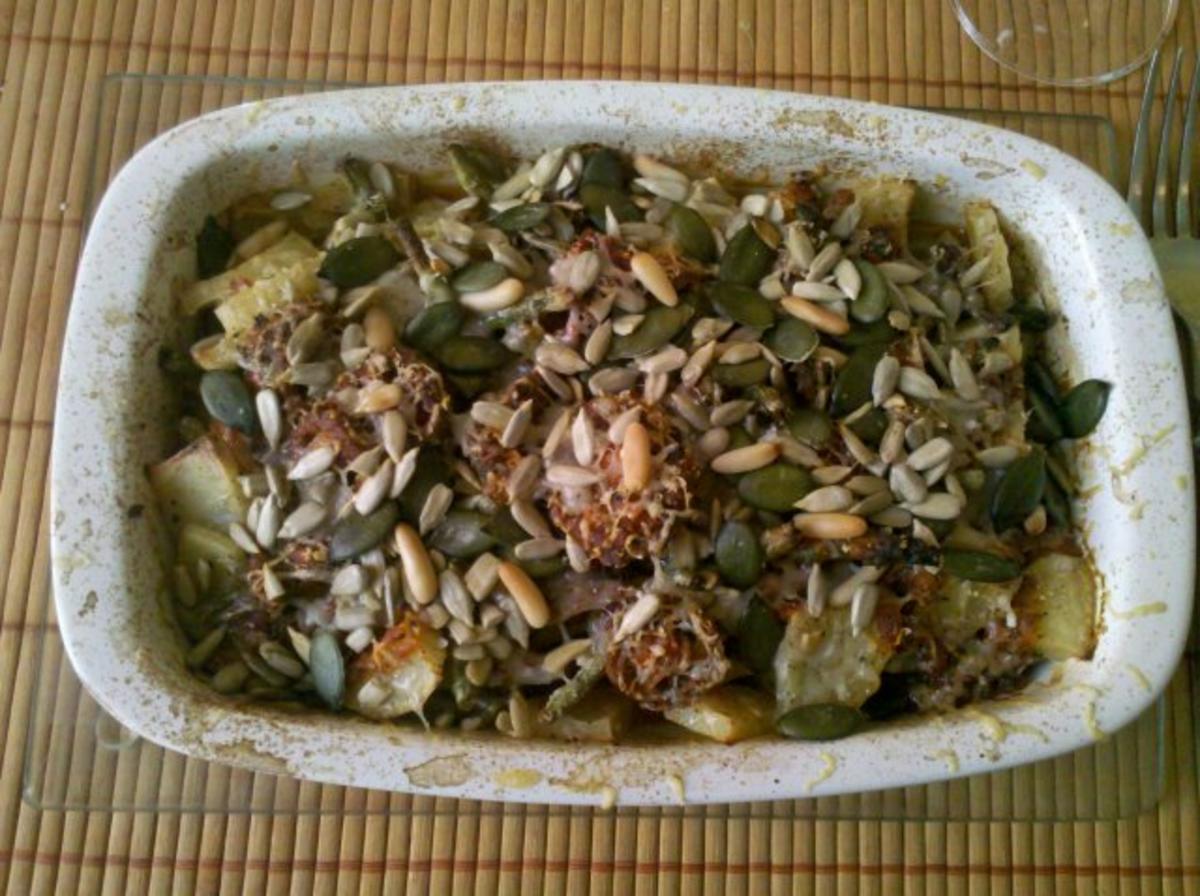 Vegetarisch: Pikantes Ofengemüse mit Steinpilzen - Rezept - Bild Nr. 10