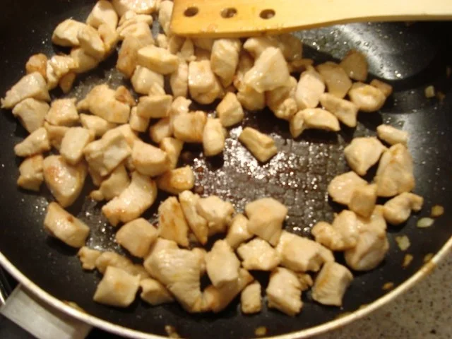 Hähnchengeschnetzeltes mit frischen Champignons - Rezept - Bild Nr. 6