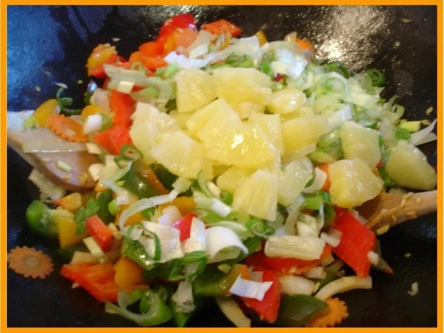 Fleischbällchen in Gemüse süß-sauer - Rezept - Bild Nr. 17