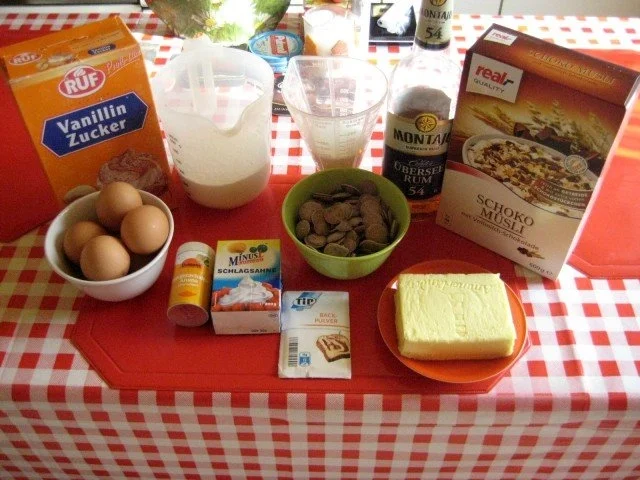 Schoko - Müsli - Kuchen - Rezept - Bild Nr. 2